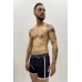 Cueca com Abertura Lateral - Preta Boxer